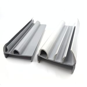 Conteneur de camion réfrigéré Co-Extrusion souple et dure Bande d'étanchéité de porte en PVC en forme de H/J Bande d'étanchéité de porte étanche - Product Image 1