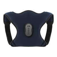 Correcteur de posture multifonctionnel CYANMED avec masseur dorsal vibrant et compresse chaude intégrée, batterie au lithium intégrée