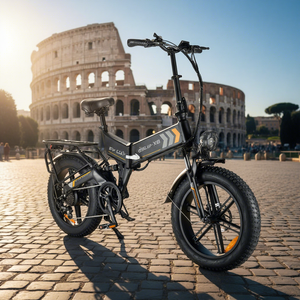 <span class=keywords><strong>Bicicleta</strong></span> Eléctrica Plegable OUXI X8 de 20 Pulgadas y 250W con Frenos de Disco Hidráulicos Italianos para Adultos - Product Image 4