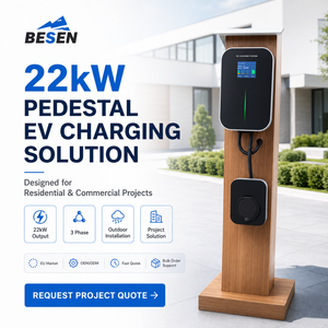 Estación de Carga para Vehículos Eléctricos de 22KW Trifásica Nivel 2 - Product Image 2