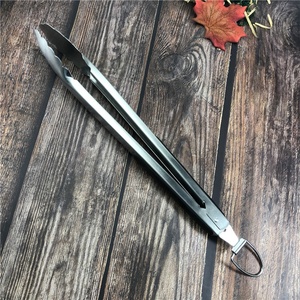4-Piece Set Portable Outdoor <b>BBQ</b> Utensils Heavy Duty Stainless Steel <b>BBQ</b> Grill Tools Sets - Product Image 6