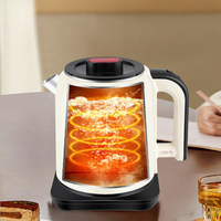 Bouilloire électrique 2,5 L en plastique, chauffage rapide, maintien au chaud, arrêt automatique, pour dortoirs, usage extérieur, hôtel, dropshipping