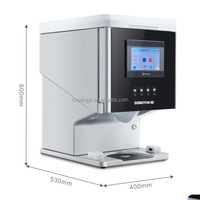 Distributeur de riz intelligent de comptoir, matériau antiadhésif, système de maintien au chaud, puissance 300W, capacité 10L, nettoyage facile pour la restauration
