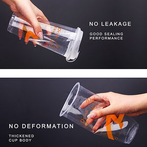 Logo personnalisé gobelet en plastique jetable de 12oz pour enfants pour la vodka boissons gazeuses boissons énergisantes - Product Image 5