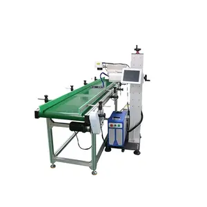 Competitive Price UV flying laser marking machine for tube parts protective shell design optional