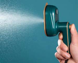 Plancha de Vapor Portátil Mini Plegable para Ropa, Máquina de Vapor Portátil para el Hogar y Viajes, Uso en Seco y Húmedo - Product Image 4