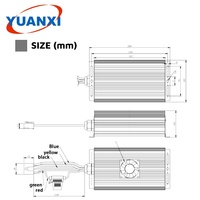 600W 48V 60V 72V 84V 96V 120V à 12V 13.8V 50a convertisseur cc-dc convertisseur haute puissance dc Buck