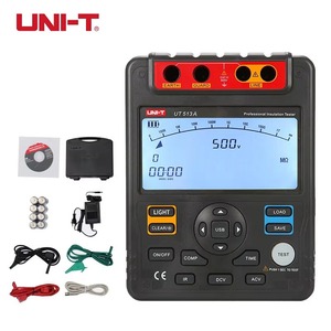 Probador de resistencia de aislamiento digital, voltímetro de CA y CC UT513A, rango automático de 5000V, megóhmetro - Product Image 3