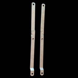 Support de porte pliante à deux sections Hw 260 mm en acier au carbone pour meubles et armoires - Product Image 3