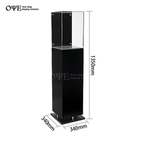 Vitrine murale pour lunettes d'éclairage Meuble de magasin de lunettes en bois personnalisé Présentoir pour lunettes de soleil pour magasin d'optique