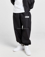Ensemble de veste surdimensionnée personnalisée de haute qualité Survêtement deux pièces à fermeture éclair pour hommes Costume de sport coupe-vent
