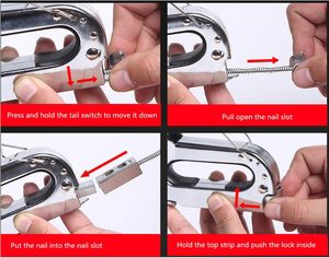 Pistola per Chiodi a U Regolabile Manuale 3-in-1 Deding SG-53-M di Alta Qualità, 4-14MM, per Lavori Pesanti, Garanzia di 2 Anni per Progetti Fai-da-Te - Product Image 5