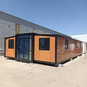 Tùy chỉnh prefab Tiny container nhà nhà di động nhanh chóng cài đặt kết cấu thép mở rộng container