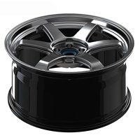 Rines de Aleación Forjados Ligeros HZH de 16/17/18/19/20 Pulgadas, 5x120 5x112 5x114.3, para Autos de Carreras RAYS TE37 VW Golf