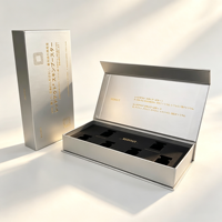 Boîte Cadeau Rigide à Couvercle Magnétique pour Huiles Essentielles avec Insert EVA de Précision