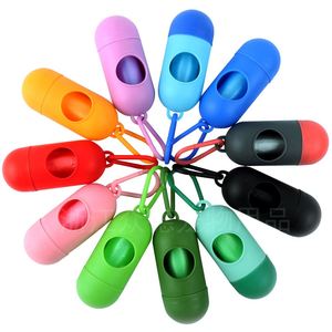 Portable <b>Dog</b>-Walking Poop Bag Dispenser Promotional Pet Product Garbage <b>Box</b> for Poop Bag <b>Storage</b> - Product Image 4