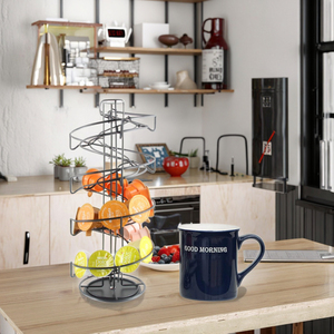 ลวดเหล็ก5ชั้นแบบตั้งได้, ที่ใส่กาแฟและไข่อเนกประสงค์ความจุมากสไตล์ยุโรป - Product Image 3