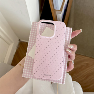 Funda Minimalista Estilo Coreano con Diseño de Puntos para <span class=keywords><strong>iPhone</strong></span> 17 <span class=keywords><strong>Pro</strong></span> <span class=keywords><strong>Max</strong></span>, Apple 16, Funda Suave para Chicas de 15 Pulgadas, Tamaño 14/13 Pulgadas - Product Image 6