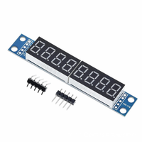 MAX7219 Modul Kontrol Modul Tampilan Digital Modul Tampilan Digital 8-bit