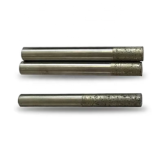 Factory Price Coated <strong>Diamond</strong> Tools CNC Engraving Router Bit Granite Carving Customized 6mm <strong>End</strong> <strong>Mill</strong> Metal Milling - Product Image 1