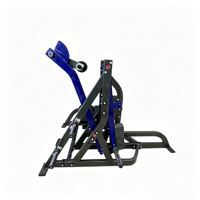 Machine de musculation professionnelle réglable en acier pour l'extension dorsale et l'exercice pectoral, idéale pour le renforcement du bas du dos