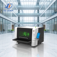 Découpeuse laser CNC de précision 1610 1390 avec couvercle de sécurité, machine de découpe laser à fibre intelligente et fermée 3000W pour pièces aérospatiales