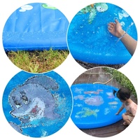 LC Air D'arrosage Pad Splash Tapis de Jeu 59 "D'eau En Plein Air En Bas Âge Jouets D'été Jeu Amusant Parfait Gonflable En Plein Air Jouets Saupoudrer