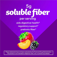 OEM Suiker Vrije Vezel Gummies met 5g Oplosbare Vezels, Aardbei-perzik smaak, Spijsverteringssupplement, Antioxidanten, Beautyvoordelen