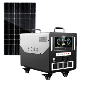 Station d'alimentation portable extérieure 6000W MPPT LiFePO4 à onde sinusoïdale pure, compatible panneau solaire, grande capacité, avec fonction de démarrage d'urgence - Product Image 1
