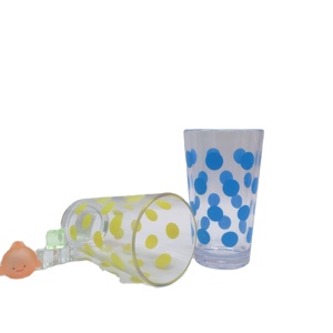 Vaso de Plástico Ecológico de 355 ml (12 oz) con Diseño de Puntos, Personalizable con Logotipo/Color OEM, a Prueba de Fugas, para Uso en el Hogar, Cafeterías y Regalos, Directo de Fábrica - Product Image 4