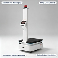 REEMAN Dual Laser Fly Boat MAX AMR Robot mobile autonome pour la manutention de matériaux en usine et entrepôt, capacité de charge 300 kg, levage 10 cm