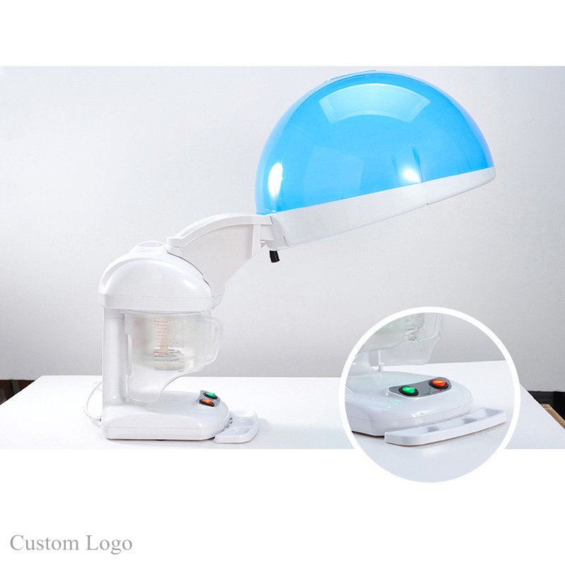 2 в 1 Многофункциональный озоновый волос и Пароварка для лица волос терапии аппарат для паровой бани лица машина с капот крепления