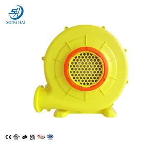 Motor de ventilador de alta calidad y cuchilla de ventilador de metal resistente, soplador de aire inflable portátil para decoración de inflables