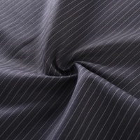 Tela de poliéster viscosa Hebei T/R 80/20 24*31 300G/M, tejido de sarga, ecológico y transpirable, para trajes Thobe árabes musulmanes para hombre.