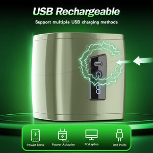 Nuevo Diseño de Moda, Masturbador Masculino 2 en 1 con Vibración Giratoria y Empuje, Copa Masturbadora de TPE con Vagina de Bolsillo para Hombres Adultos - Product Image 5