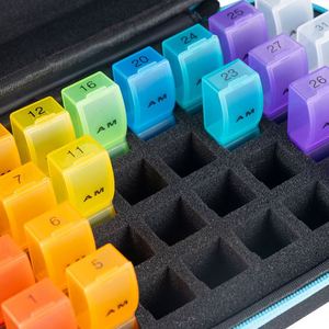 Caja de Medicamentos Portátil Mini Ligera de 32 Compartimentos, a Prueba de Humedad y Polvo, Directo de Fábrica, Ideal para Viajes - Product Image 4