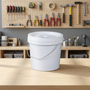 5 KG Food Grade PP Round Plastic <b>Bucket</b> Airtight & Leak Proof <b>for</b> <b>Paint</b> - Product Image 3