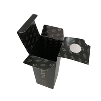 Boîte à vin rigide en matériaux recyclés avec emballage personnalisé pour 1, 2, 4, 6 ou 12 bouteilles, impression quadricolore pour cadeaux et artisanat