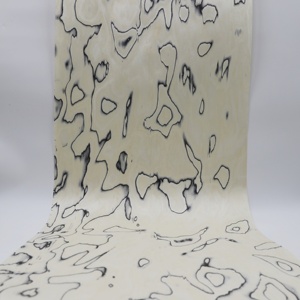 Groenland <span class=keywords><strong>Placage</strong></span> d'ingénierie <span class=keywords><strong>blanc</strong></span> et noir Meubles de salon maison et cuisine auto-adhésifs - Product Image 2