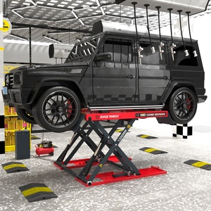 ANGE RHEAS - Pont élévateur à ciseaux ultra-plat de 3,5 tonnes - Sans fossé, étanche et à haute étanchéité, multicolore pour la réparation automobile - Product Image 5