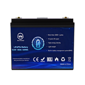 Paket Baterai Lifepo4 12.8V 50Ah, Baterai Lithium Siklus Dalam yang Dapat Diisi Ulang untuk Sistem Surya Kecil dan Cadangan RV - Product Image 6
