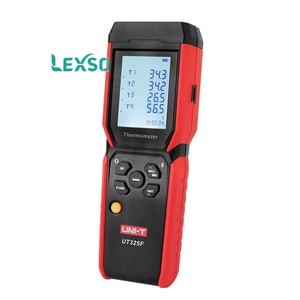เครื่องมือวัดอุณหภูมิเทอร์โมคัปเปิลสี่ช่องสัญญาณ Lexso Unit Ut325f พร้อมเทอร์โมมิเตอร์แบบสัมผัส - Product Image 2