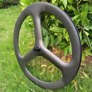 Toray T1000 Roues en carbone ultra légères à trois rayons Frein à disque Centerlock Tubeless 11S 12S Essieu <span class=keywords><strong>traversant</strong></span> - Product Image 5