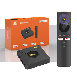 New X99 Pro <span class=keywords><strong>Android</strong></span> tv box với 2/16GB Ram <span class=keywords><strong>2GHz</strong></span>/5GHz Wifi <span class=keywords><strong>Android</strong></span> 13.0 bằng giọng nói điều khiển từ xa Quad Core Set-Top Box cho TV - Product Image 1