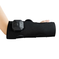 Masseur de bras, poignet et avant-bras à pression d'air, sans fil, chauffant, enveloppant, respectueux de la peau