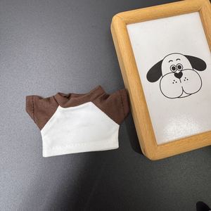 Trong Kho & Hot Búp Bê Vải Màu Khối T-Shirt Cho Búp Bê Lbubu-Ngắn Tay Áo Phong Cách - Product Image 4