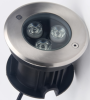 Lámparas LED Subacuáticas DC12V SS304 de Alta Luminosidad 3W 6W 12W 18W RGB DMX512 Control Luces LED Subacuáticas para Piscina