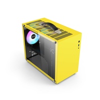 Nuevo estilo Mid Tower Mini ITX Gaming Computer Cases & Towers Portable Desktop Office PC Gabinete Case