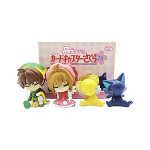 Set di Figure in PVC Anime con statuetta di statuetta giocattolo giapponese 4 pz/set 4-5CM di mistero - Product Image 1