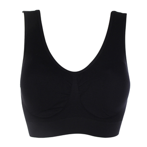 Le donne Più Il Formato Della Biancheria Intima Delle Signore Solido Dell'involucro della Cassa Estraibile Imbottito Senza Soluzione di Continuità Sport di Yoga Del Reggiseno - Product Image 6